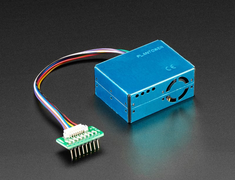Air quality sensor for dust monitoring systems